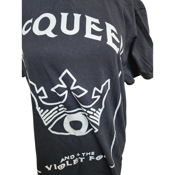 McQueen and the Violet Fog Tee Black Size Medium 2 Sides - Picture 2 of 6